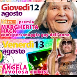 Agosto a Torre del Lago con Amoroso, Hack, Angela