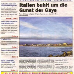 Cruiser - Italien buhlt um die Gunst der Gays